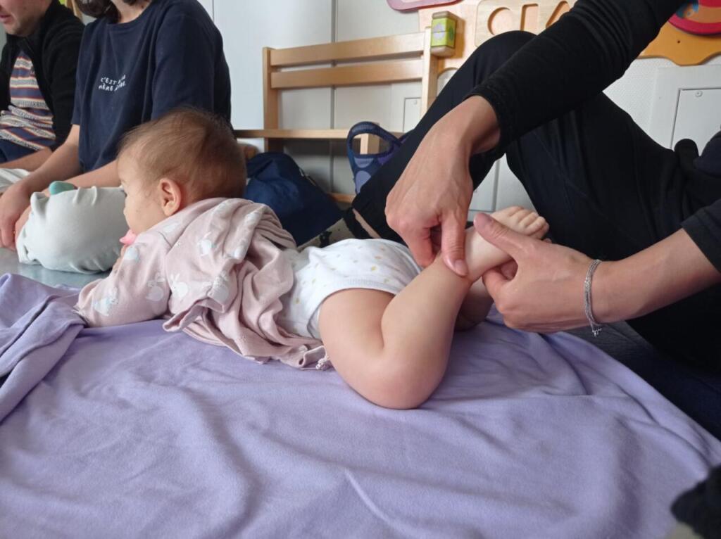 Vendredi 22 mai de 9h à 11h : Atelier massages bébés