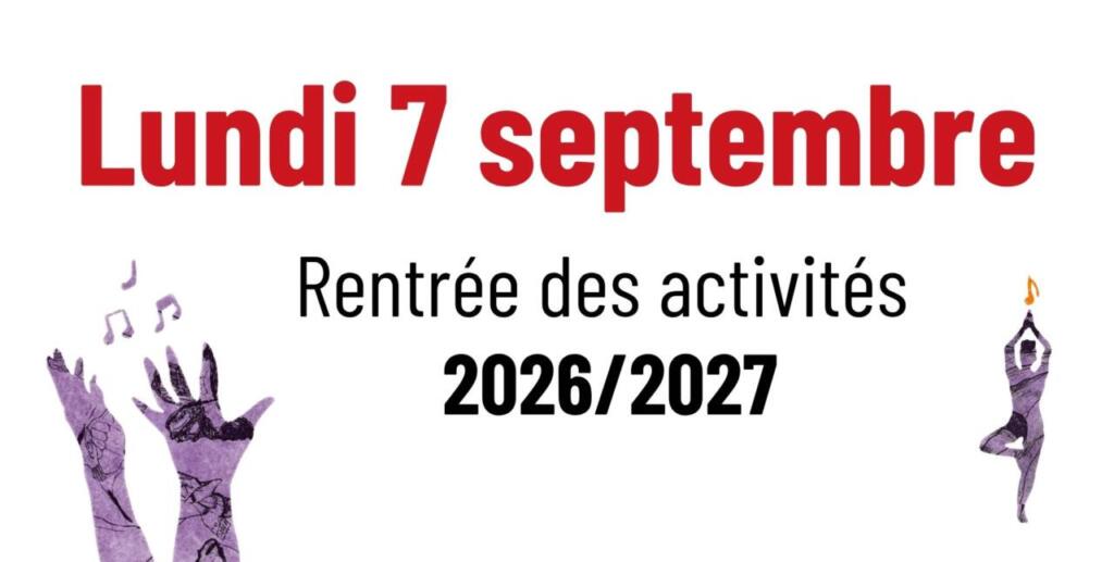 Lundi 7 septembre 2026