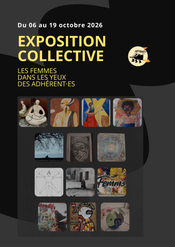 Mardi 6 oct : Exposition » Dans les yeux des adhérent.e.s »